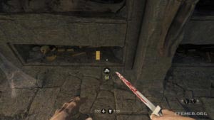 Коллекционное золото №13, спрятанное рядом с костями, Wolfenstein: The Old Blood