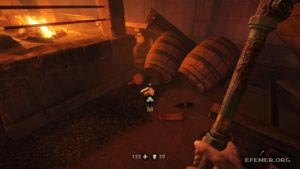 Коллекционное золото №42, валяющееся рядом с очагом, Wolfenstein: The Old Blood