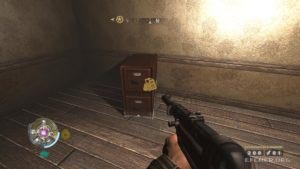 Данные №7 «Чертёж Kar-98», спрятанный в картотеке, Wolfenstein 2009