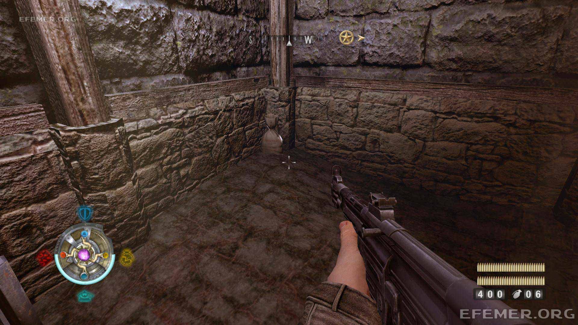 Золото №16, стоящее в углу Золото №16, стоящее в углу, Wolfenstein 2009