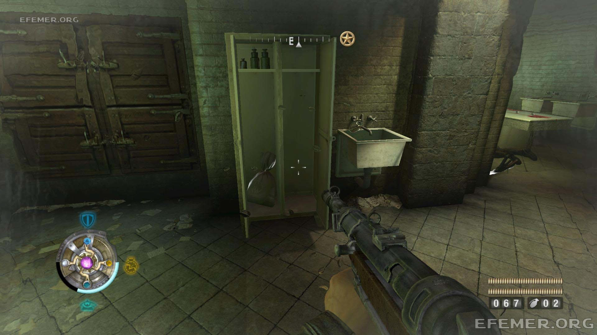 Золото №21, лежащее в шкафу Золото №21, лежащее в шкафу, Wolfenstein 2009