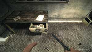 Золотая маска, лежащая в ящике, Wolfenstein: The New Order