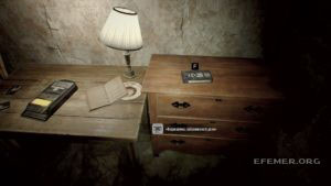 Видеозапись, лежащая на комоде, Resident Evil 7