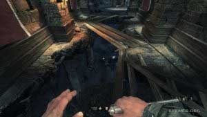 Настил из досок как ориентир для кода 1:4, Wolfenstein: The New Order