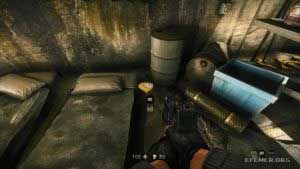 Письмо Ингрид, валяющееся около матраса, Wolfenstein: The New Order