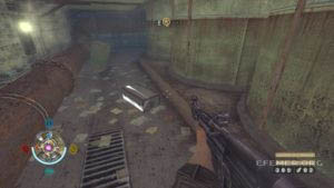 Золото №14, лежащее возле трубы, Wolfenstein 2009