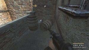 Золото №8, скрытое за бочками, Wolfenstein 2009