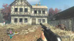 Белый дом как ориентир для коллекционных предметов, Wolfenstein 2009