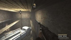 Золото №9, лежащее на балке, Wolfenstein 2009