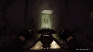 Сейф с улучшением здоровья, покоящийся на дне канализации, Wolfenstein: The New Order