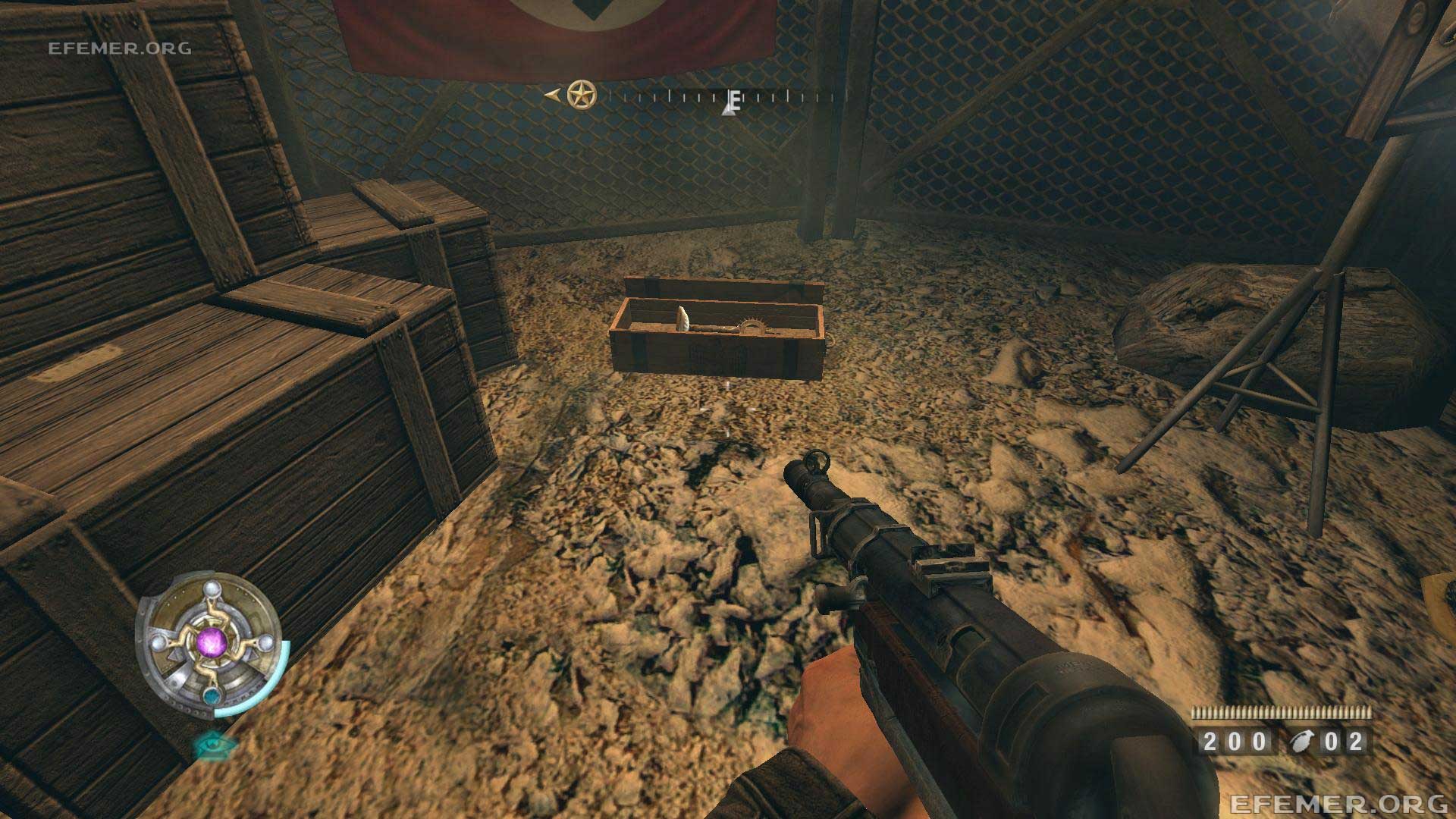 Золото №4, валяющееся на земле Золото №4, валяющееся на земле, Wolfenstein 2009