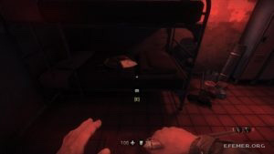 Письмо Оскара, лежащее на койке, Wolfenstein: The New Order