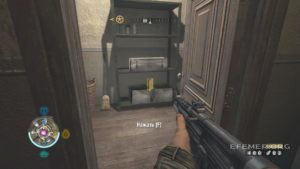 Золото №2, лежащее на полке, Wolfenstein 2009