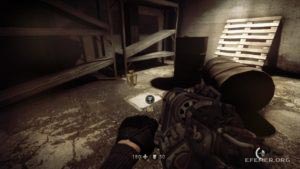 Золотой фонарь, стоящий на полу, Wolfenstein: The New Order