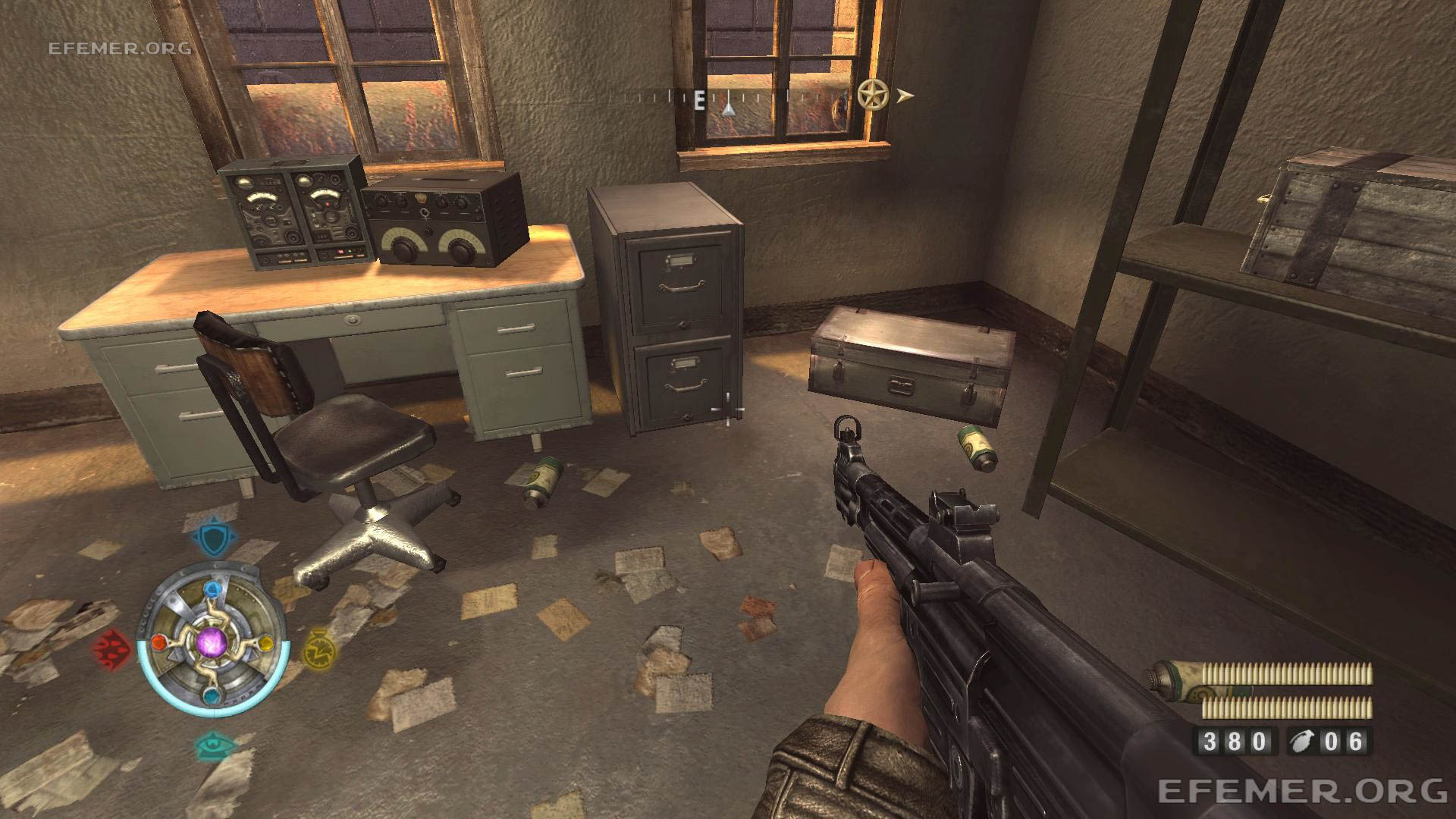 Золото №11, лежащее на полу Золото №11, лежащее на полу, Wolfenstein 2009