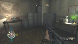 Коллекционные предметы, лежащие на столах, Wolfenstein 2009