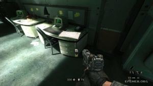 Карта крепости, лежащая на столе, Wolfenstein: The New Order