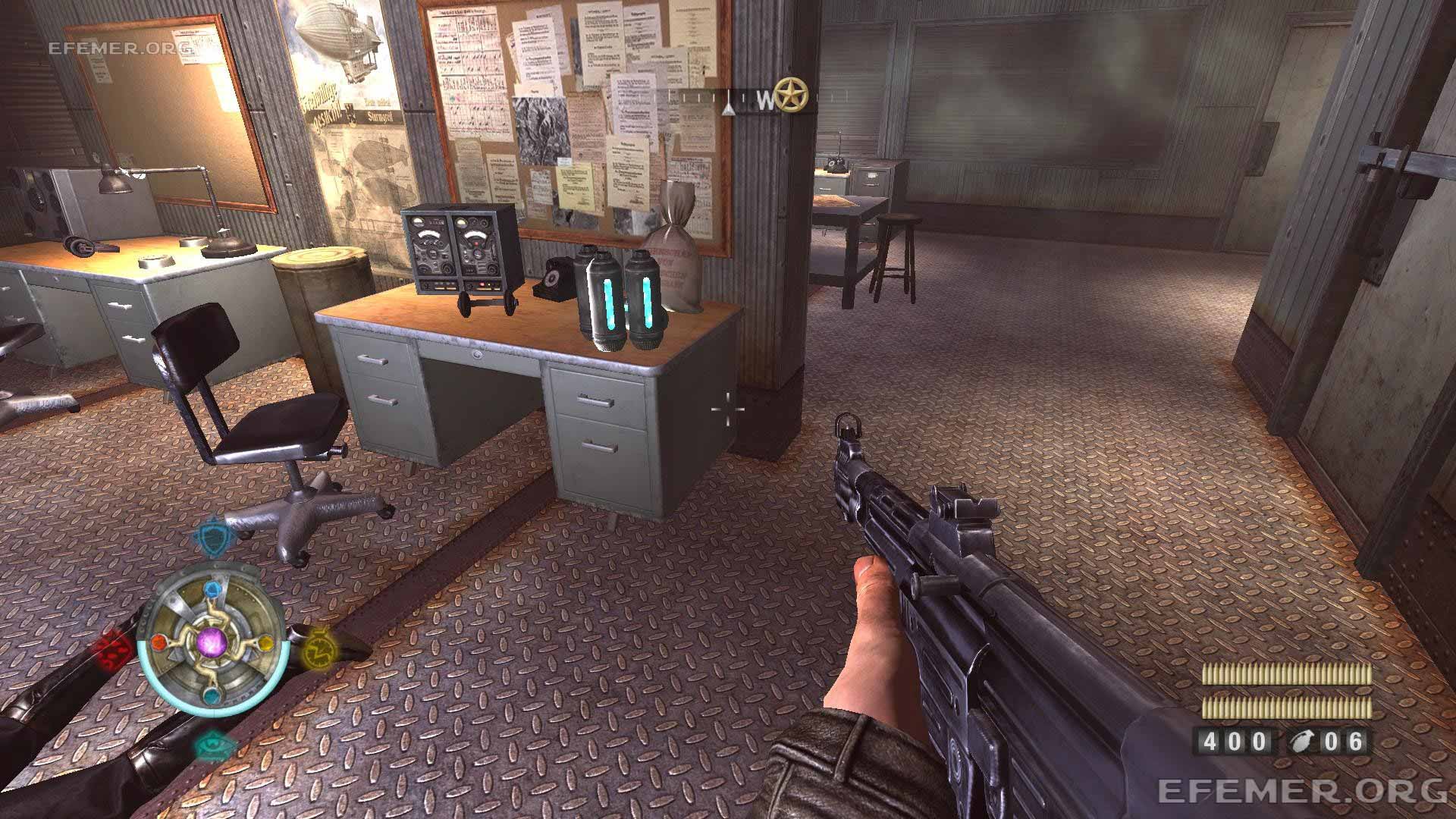 Золото №10, лежащее на столе Золото №10, лежащее на столе, Wolfenstein 2009