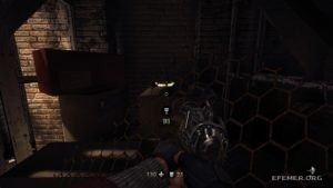 Золотое блюдо, лежащее на ящиках, Wolfenstein: The New Order
