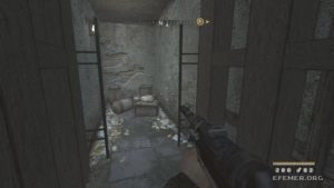 Золото №5, лежащее на ящике, Wolfenstein 2009