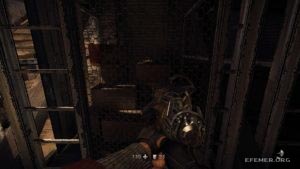 Сетка Рабица, за которой спрятано золотое блюдо, Wolfenstein: The New Order