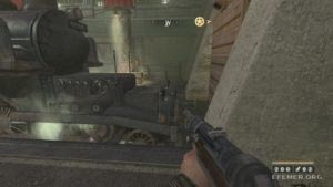 Паровоз, закрывающий путь к коллекционным предметам, Wolfenstein 2009