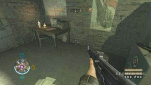 Золото №7, скрытое под столом, Wolfenstein 2009