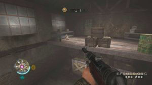 Золото №32, на крыше гаража, Wolfenstein 2009