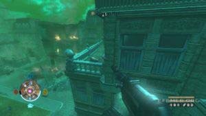 Золото №6, лежащее на крыше дома, Wolfenstein 2009