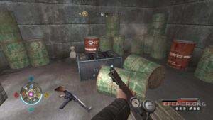 Золото №15, лежащее возле подавителя Силы Тени, Wolfenstein 2009