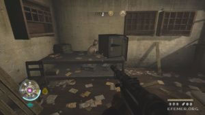 Золото №25, стоящее рядом с сейфом, Wolfenstein 2009