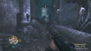 Среди руин в игре Wolfenstein 2009