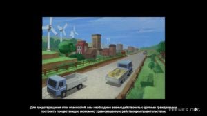 Четвёртый слайд истории мира игры Eco