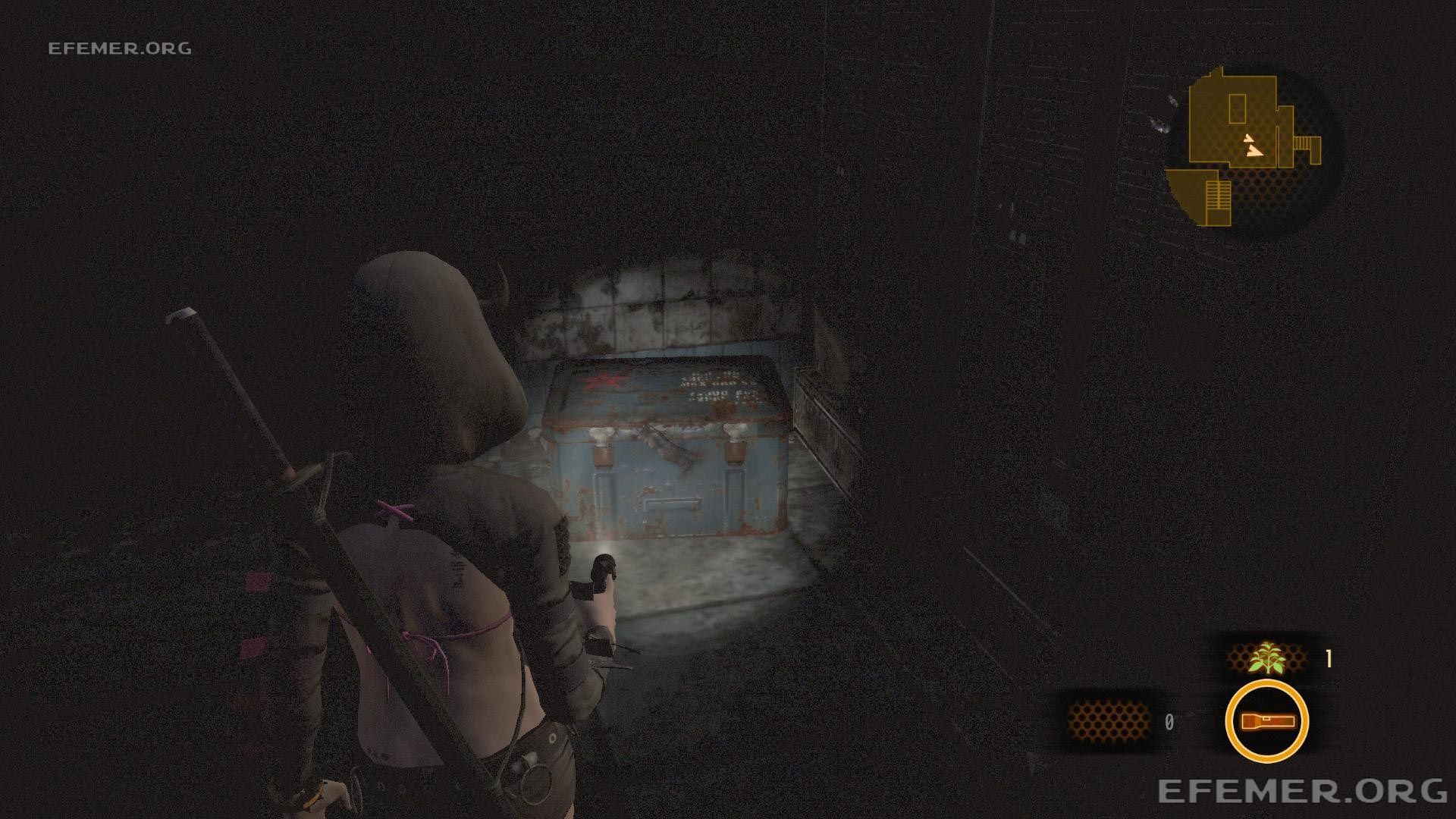 Армейский ящик №6 Армейский ящик №6, стоящий в углу, Resident Evil Revelations 2