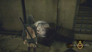 Документ «Освободите наших верных товарищей», лежащий на ящике, Resident Evil Revelations 2