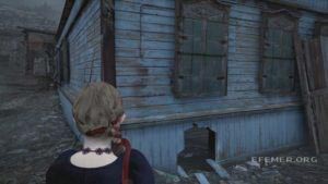 Дыра в доме, как ориентир для трофеев, Resident Evil Revelations 2