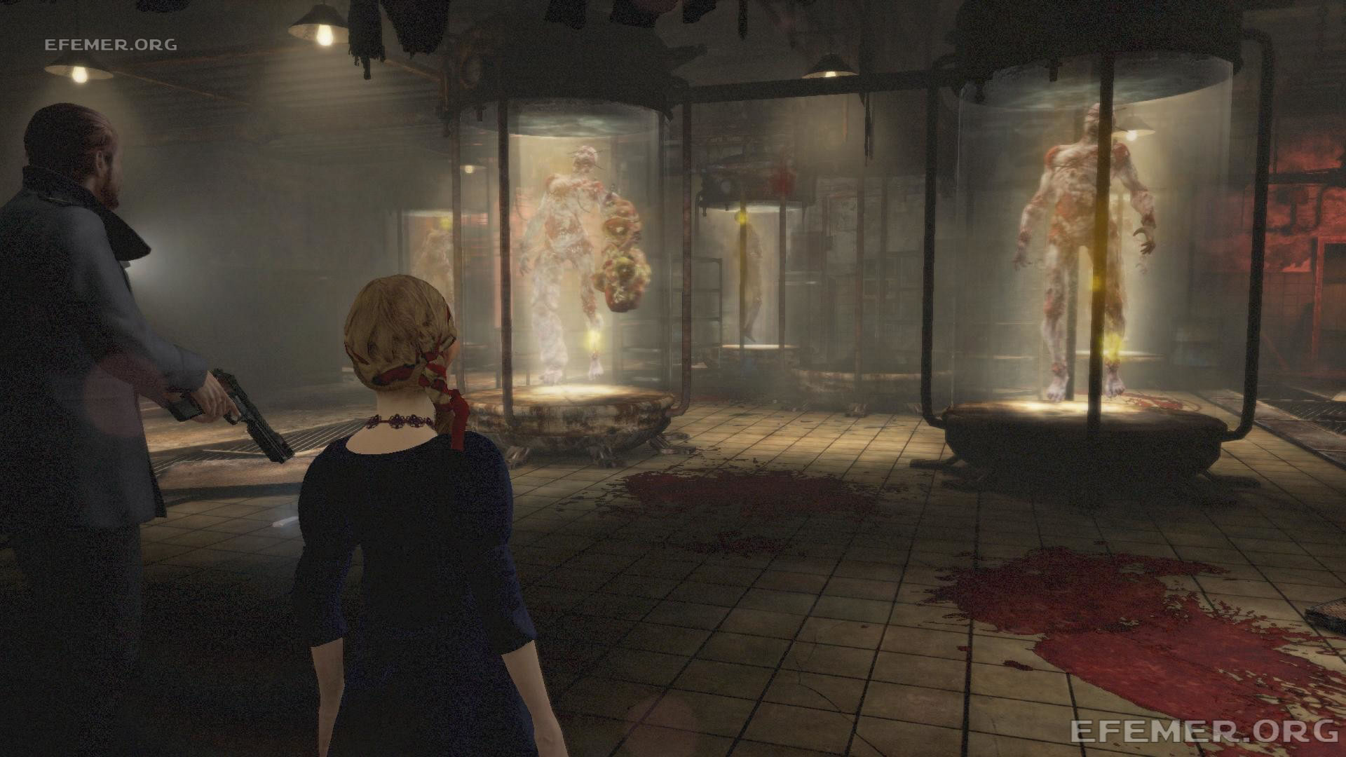 Инфицированные, содержащиеся в резервуарах, Resident Evil Revelations 2