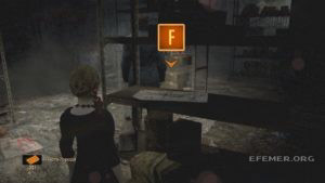 Карта города, лежащая на полке стеллажа, Resident Evil Revelations 2