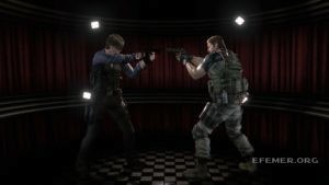 Скриншот фигурок «Крис и Леон» из игры Resident Evil 6