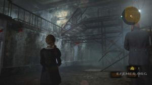Личинка насекомого №1, скрытая на металлической опоре, Resident Evil Revelations 2