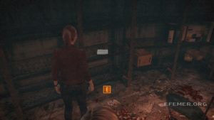 Документ №1 «Правила мониторинга испытуемых», лежащий на полке стеллажа, Resident Evil Revelations 2