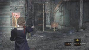 Проём в решётке как ориентир для карты города, Resident Evil Revelations 2