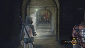 Открывшаяся решётка в Resident Evil Revelations 2