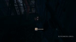 Древняя монета №21, валяющаяся рядом с манекеном, Resident Evil 7