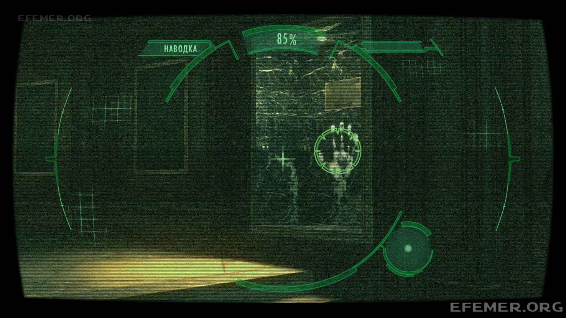 Отпечаток руки №12, находящийся в нише, Resident Evil Revelations