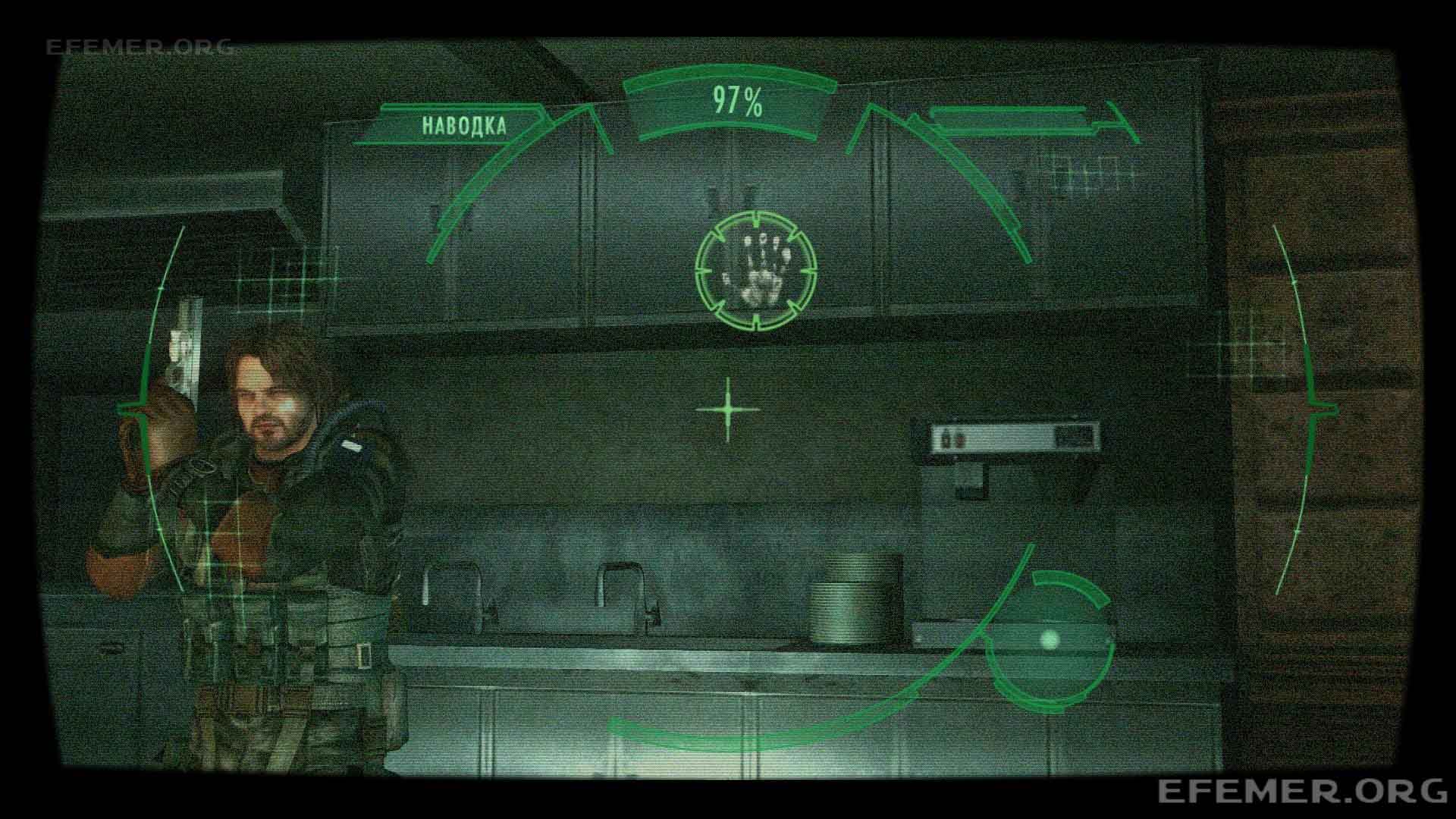 Отпечаток руки №13, скрытый на верхних ящиках, Resident Evil Revelations