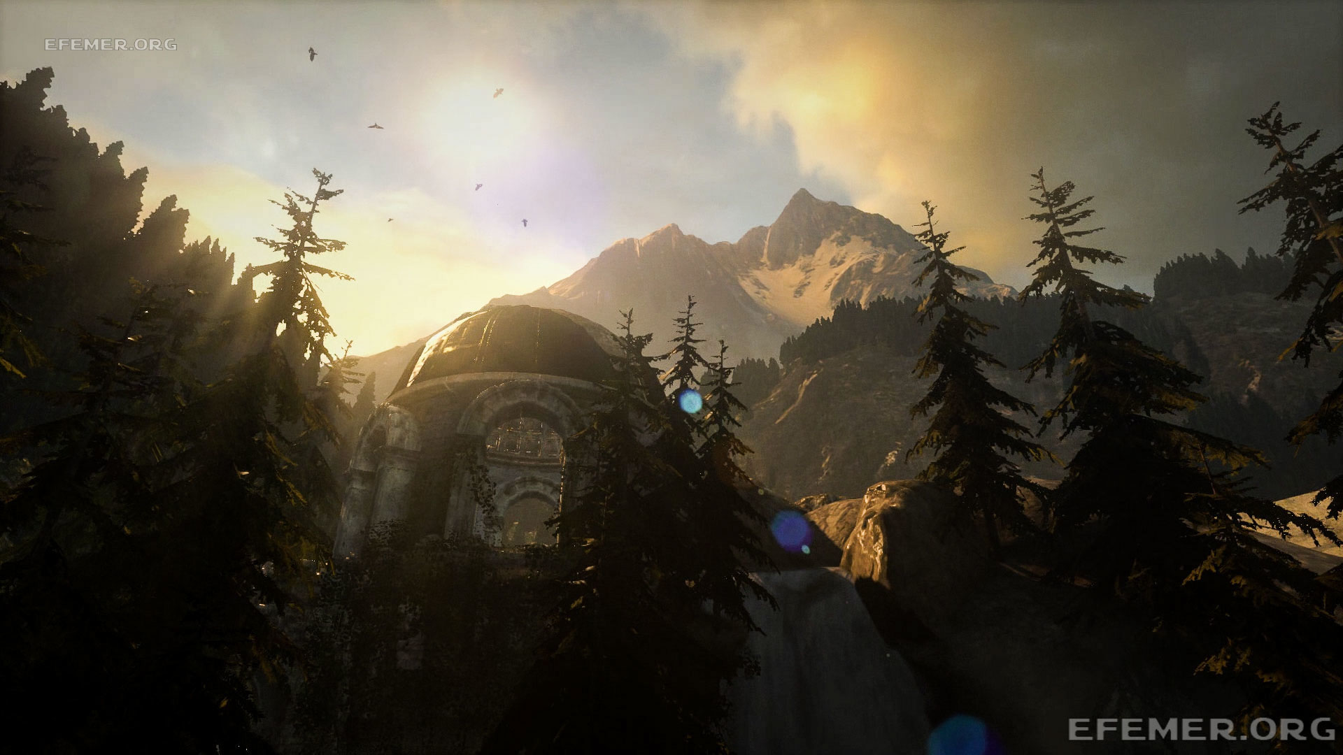 Обсерватория в игре Rise Tomb Raider