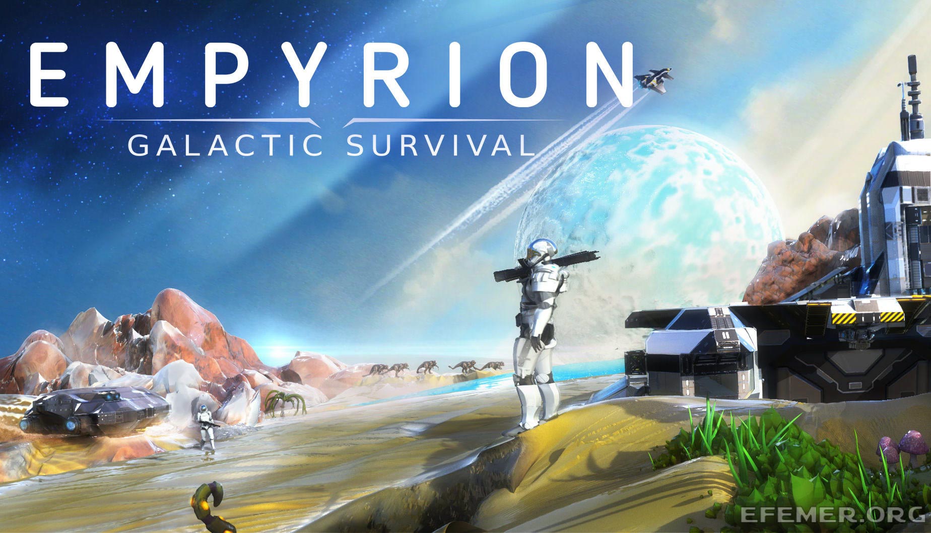 Обложка патча Alpha 9.0 из игры Empyrion - Galactic Survival