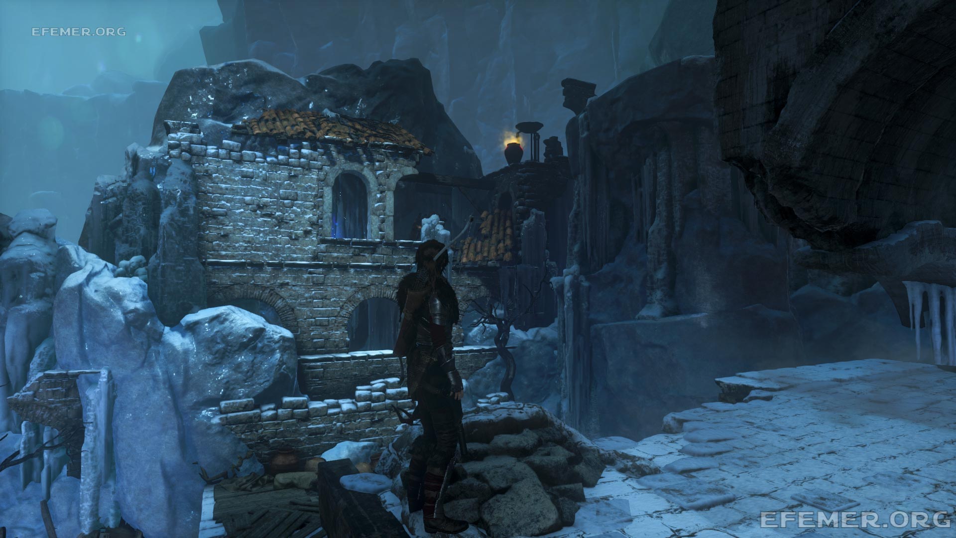 Жаровня №5, скрытая в развалинах крепости, Rise Tomb Raider