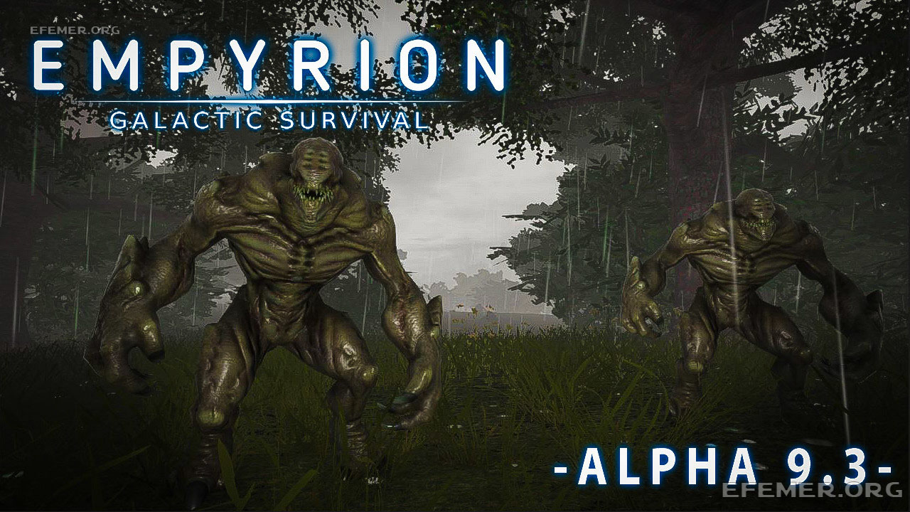 Обложка патча Alpha 9.3 из игры Empyrion - Galactic Survival